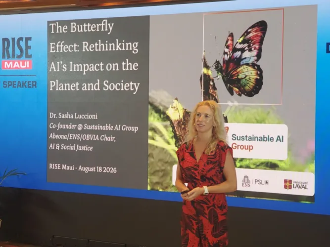 RISE Maui speaker examines costs of AI